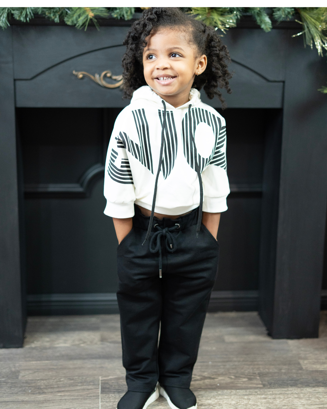 Harmony Straight Leg Pants (Black)