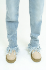 Harper Frayed Hem Jeans